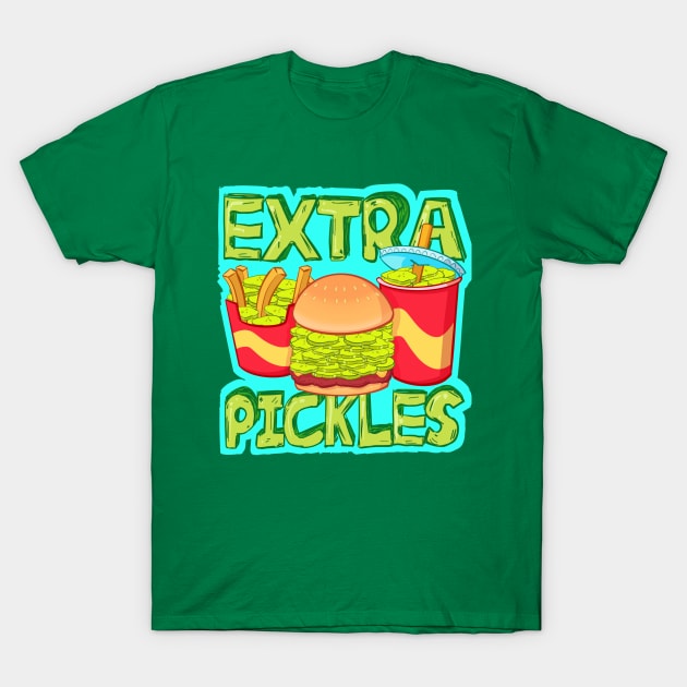 Extra Pickles T-Shirt by LVBart